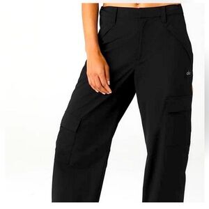 ALO Yoga Black Wide Leg Women's Pants